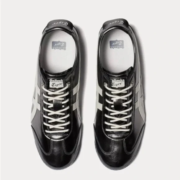 Onitsuka Tiger Mexico 66 Metallic Series Metropolis Cream low top Sneakers - Picture 2 of 4